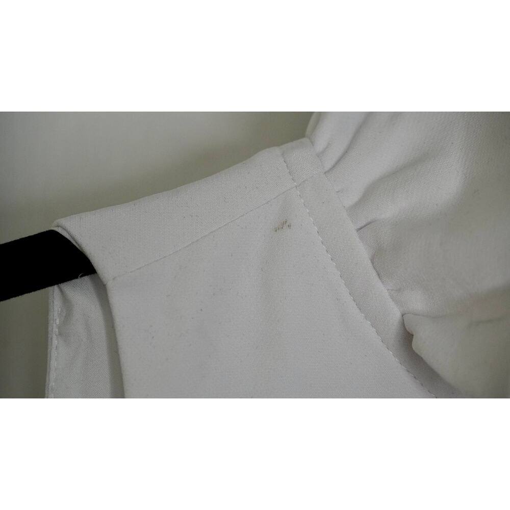Tuckernuck White Ruffle-Neck Midi Dress - Picture 5 of 9